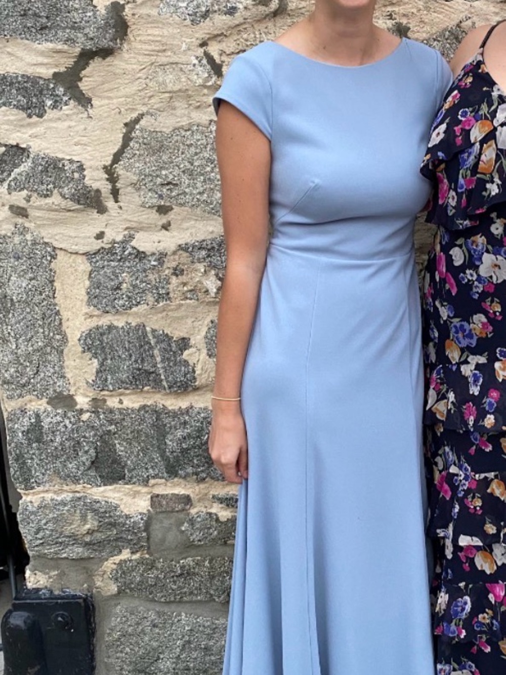 Azazie Meara Bridesmaid Dress dusty blue